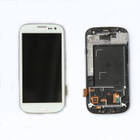   Lcd digitizer assembly with frame for Samsung S3 i747 T999